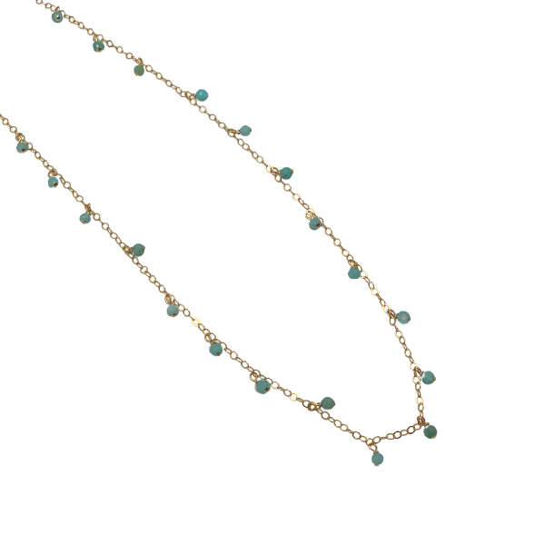 Sabrina Necklace in Seafoam