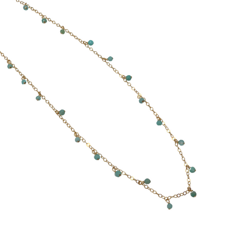 Sabrina Necklace in Seafoam