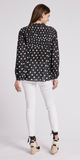 Sara Top Dot in Black