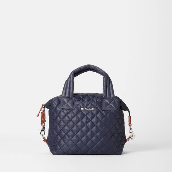 MZ Wallace Small Sutton Deluxe in Navy Dawn