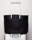 MZ Wallace Large Metro Deluxe Tote in Black
