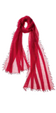 Alta Featherweight Cashmere Scarf in Cherry