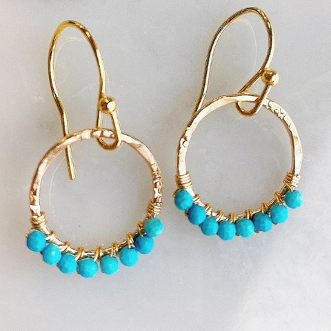 Sydney Loops in Turquoise
