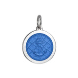 Medium Colby Davis Anchor Charm in French Blue