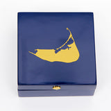 Nantucket Bauble Box in Navy