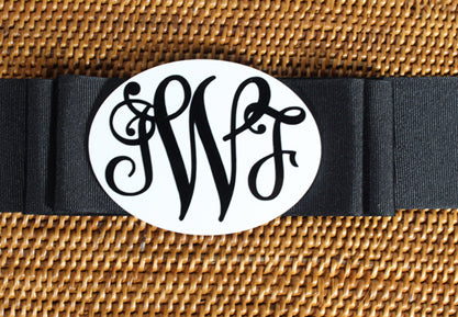 How to Monogram a Leather Bag - At Charlotte's House