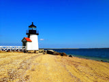 Brant Point Lighthouse Charm Bead