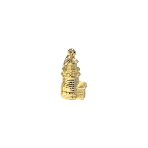 Brant Point Lighthouse Charm in 14kt Gold
