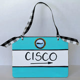 "Cisco" Nantucket Street Sign Ornament