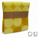 Open Circle Stud Earrings