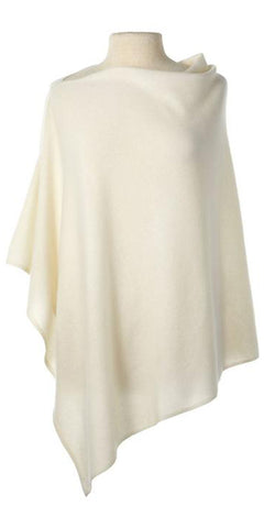 Cashmere Cape in Ecru