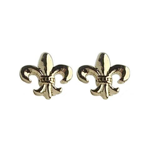 Fleur de Lis Stud Earrings