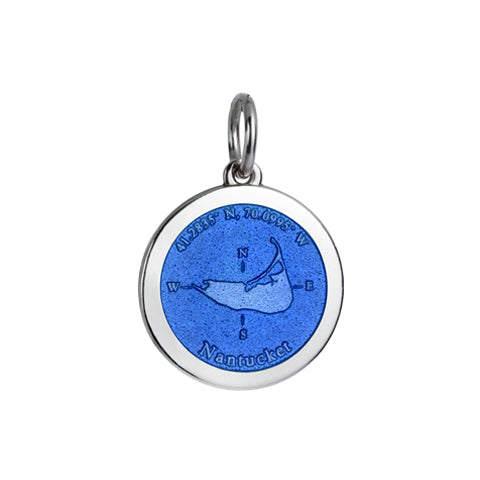 Medium Nantucket Bracelet Charm in French Blue