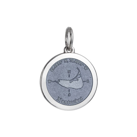 Medium Colby Davis Nantucket Charm in Grey