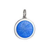 Medium Colby Davis Sanddollar Charm in French Blue