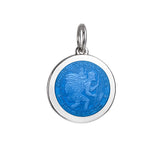 Medium Colby Davis St. Christopher Charm in French Blue