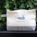 Island Make Up Bag in Grey