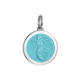 Medium Colby Davis Mermaid Charm in Light Blue