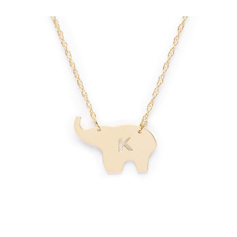 Nala Elephant Necklace by Moon & Lola