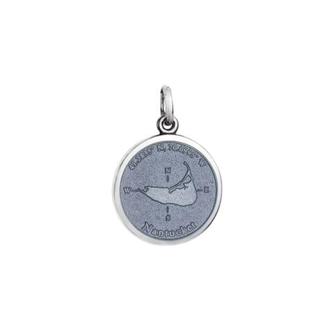 Small Nantucket Bracelet Charm in Grey