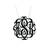 Acrylic Script Monogram Necklace by Moon and Lola