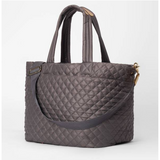 MZ Wallace Large Metro Deluxe Tote in Magnet