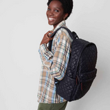 MZ Wallace Metro Backpack Deluxe in Black