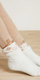Barefoot Dreams Patterned Sock Set in Soft Camel/Cream