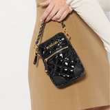 MZ Wallace Micro Crosby in Black Lacquer
