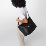 MZ Wallace Medium Metro Deluxe Tote in Black