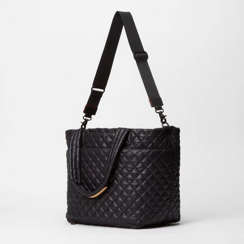 MZ Wallace Medium Metro Deluxe Tote in Black