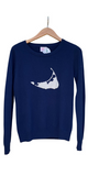 Nantucket Island Cashmere Sweater in Twilight