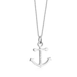 Nantucket Anchor Coordinates Charm in Sterling Silver by Jet Set Candy