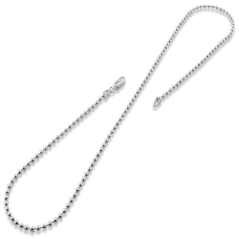 1.5 MM Sterling Silver Ball Chain