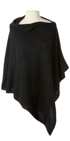 Cashmere Cape in Black