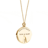 Nantucket Spinner Charm in Gold Vermeil by Jet Set Candy