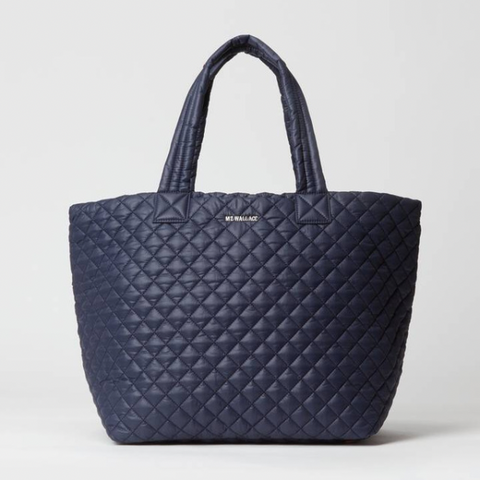 MZ Wallace Large Metro Tote Deluxe in Navy Dawn