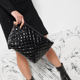 MZ Wallace XLarge Zoey in Black Lacquer