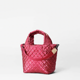 MZ Wallace Mini Metro Tote Deluxe in Peony Pearl