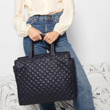 MZ Wallace Large Box Tote in Black