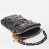 MZ Wallace Micro Crosby in Black Lacquer