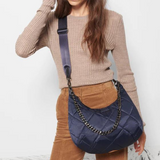 MZ Wallace Large Quilted Bowrey Shoulder in Dawn