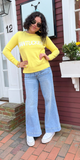 Nantucket Sweater in Yellow