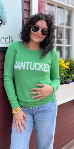 Nantucket Sweater in Green