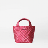 MZ Wallace Mini Metro Tote Deluxe in Peony Pearl