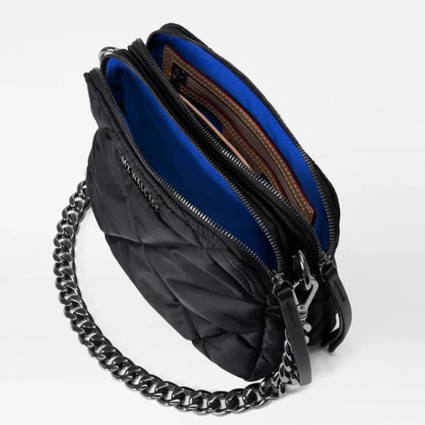 MZ Wallace XSmall JJ Bag in Black – Blue Beetle