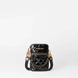 MZ Wallace Micro Crosby in Black Lacquer