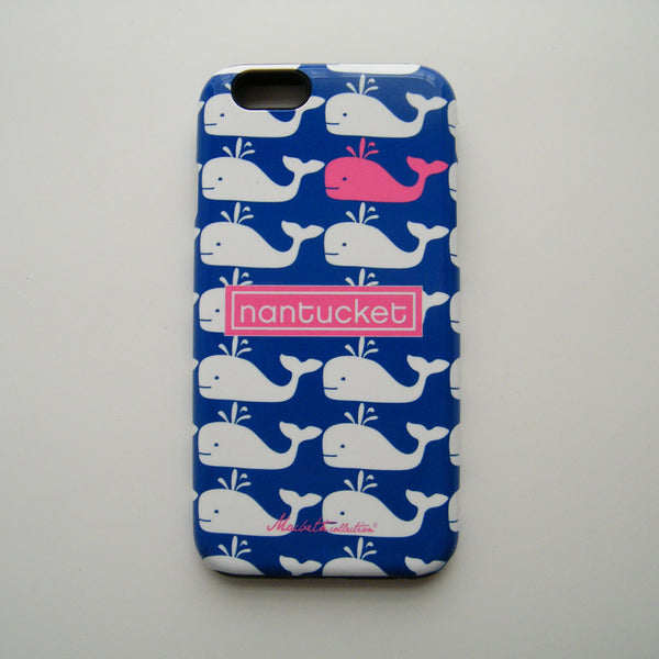 iPhone 6 Plus Case - Nantucket Whale Pink