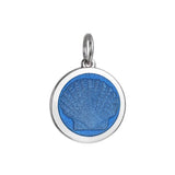 Medium Colby Davis Scallop Charm in French Blue