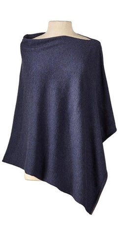 Cashmere Cape in Midnight